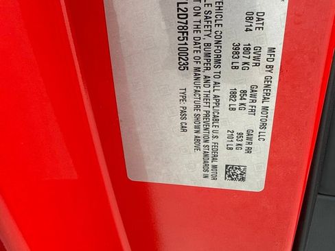Used 2015 Chevrolet Corvette Stingray Coupe w/ 3LT Preferred Equipment Group RWD image 17