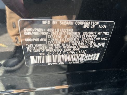 Certified 2024 Subaru Forester Wilderness AWD/4WD image 16