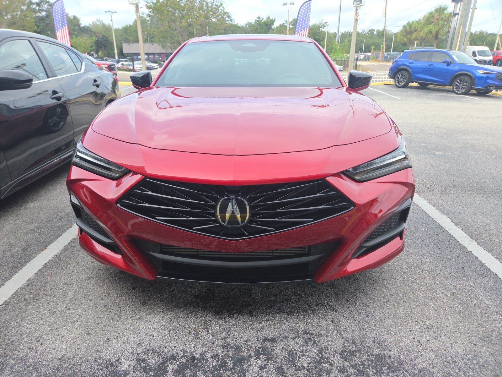 Used 2025 Acura TLX w/ A-SPEC Package AWD/4WD image 3