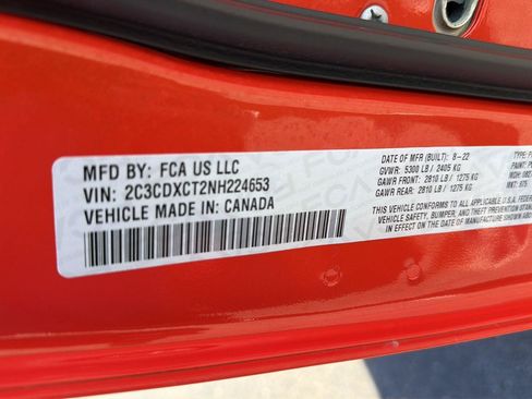 Used 2022 Dodge Charger R/T w/ Plus Group RWD image 44