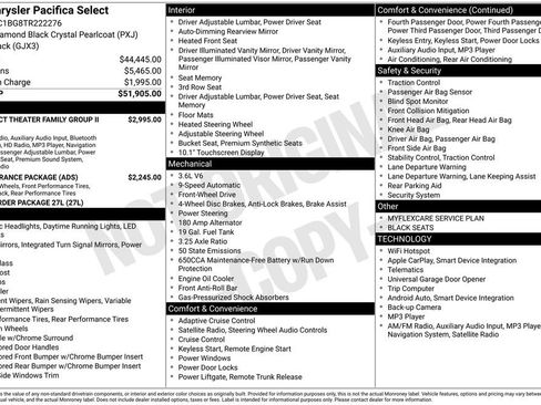 New 2026 Chrysler Pacifica Select FWD image 3