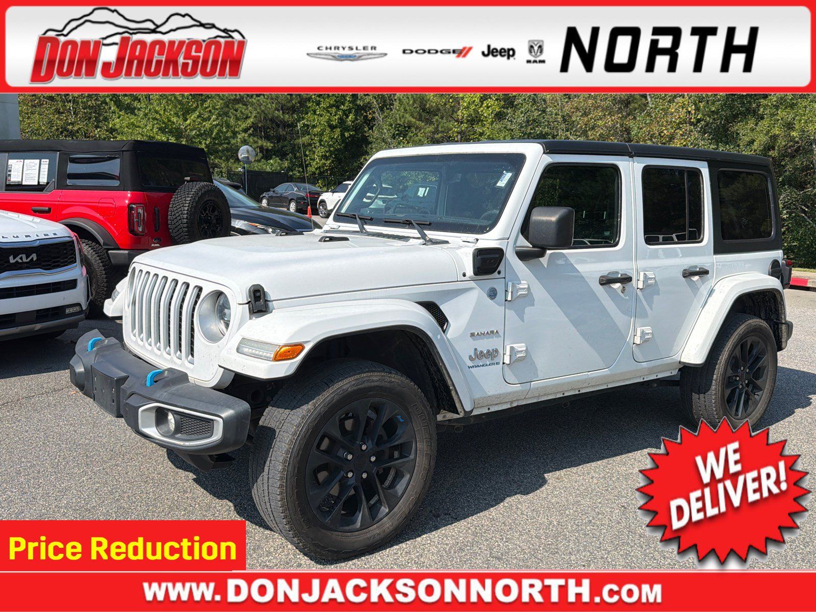 Used 2023 Jeep Wrangler Unlimited Sahara AWD/4WD image 1