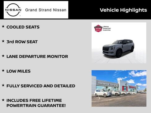 Used 2025 Nissan Armada Platinum AWD/4WD image 6