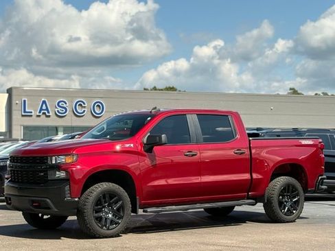 Used 2021 Chevrolet Silverado 1500 Custom Trail Boss w/ LPO, Dark Essentials Package AWD/4WD image 1