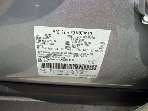 Used 2022 Ford Explorer ST w/ Equipment Group 401A AWD/4WD image 26