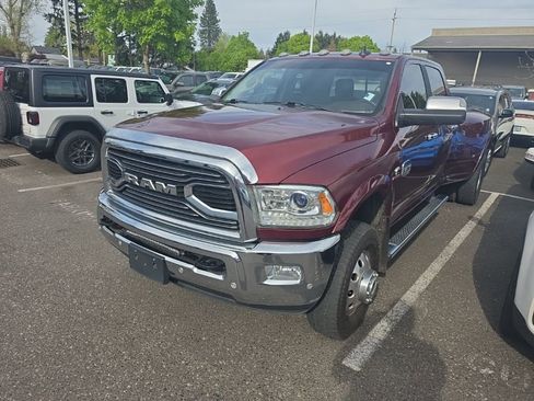 Used 2018 RAM 3500 Laramie Longhorn w/ Cold Weather Group AWD/4WD image 2