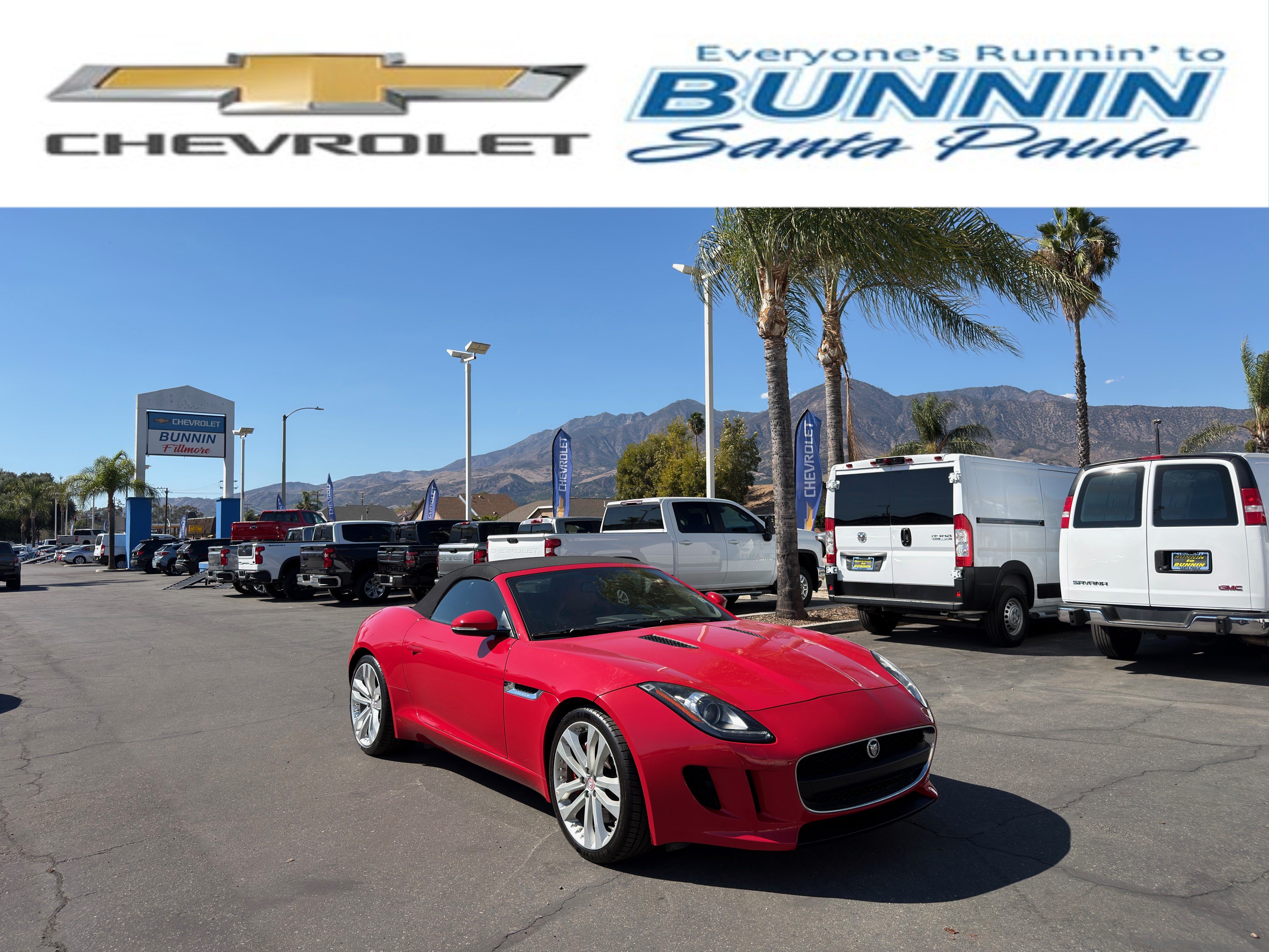 Used 2014 Jaguar F-TYPE Convertible RWD image 1