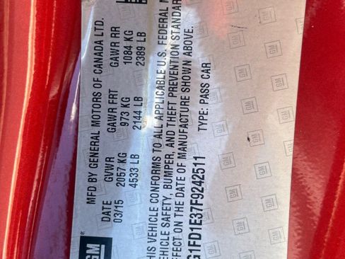 Used 2015 Chevrolet Camaro LT image 30