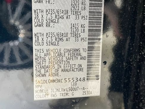 Used 2019 INFINITI QX60 Luxe image 3