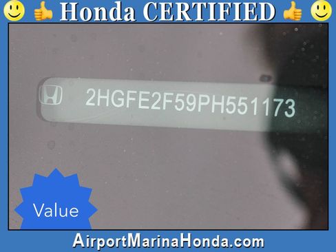 Certified 2023 Honda Civic Sport image 28