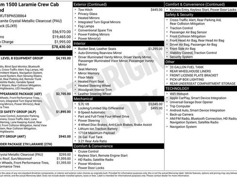 Used 2023 RAM 1500 Laramie image 3