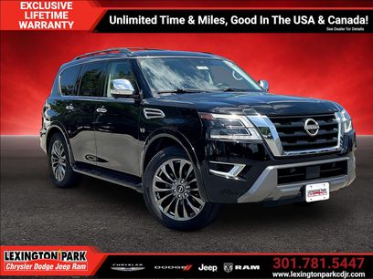 Used 2021 Nissan Armada Platinum w/ Captain's Chairs Package