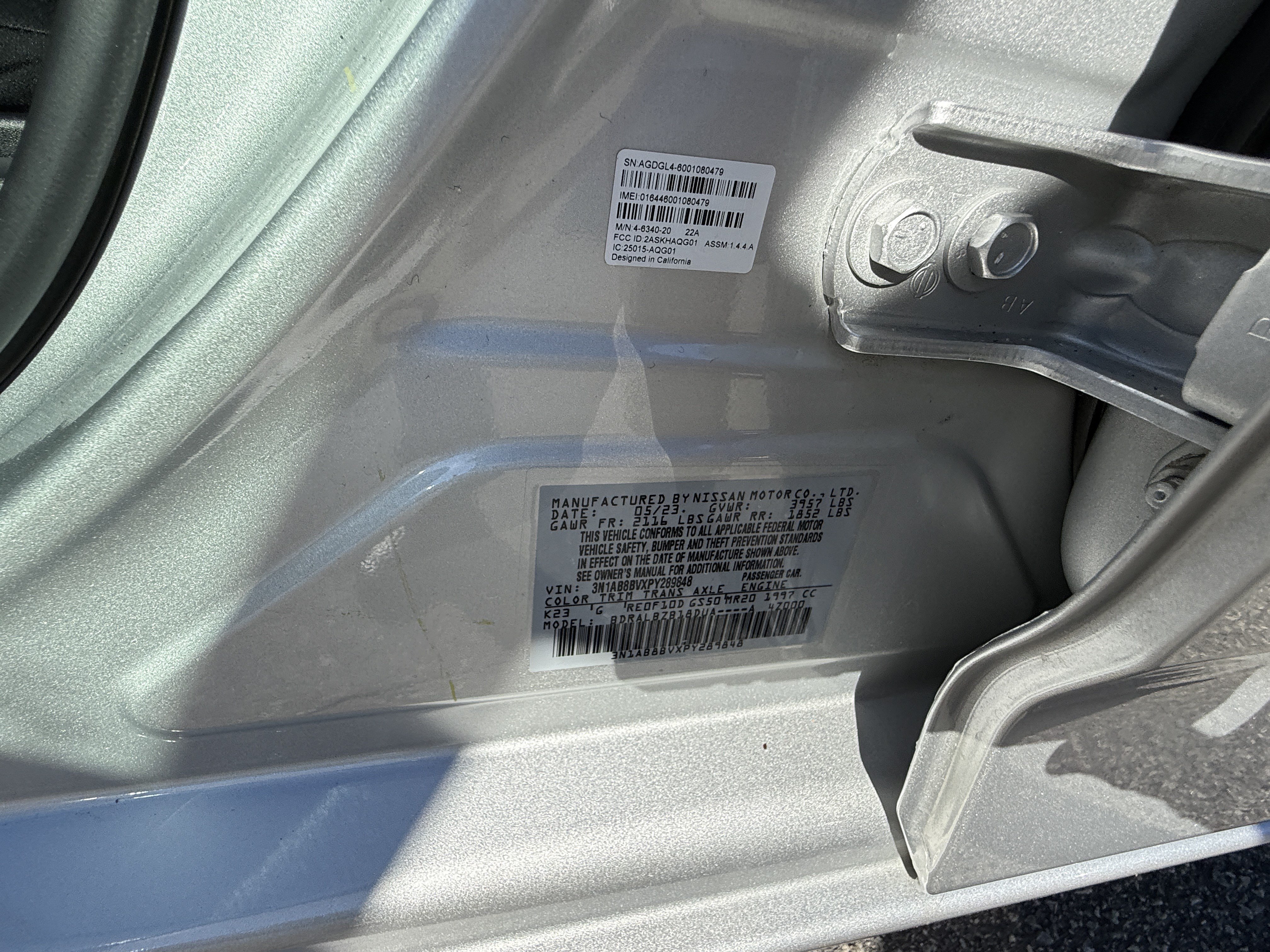 Used 2023 Nissan Sentra S FWD image 36