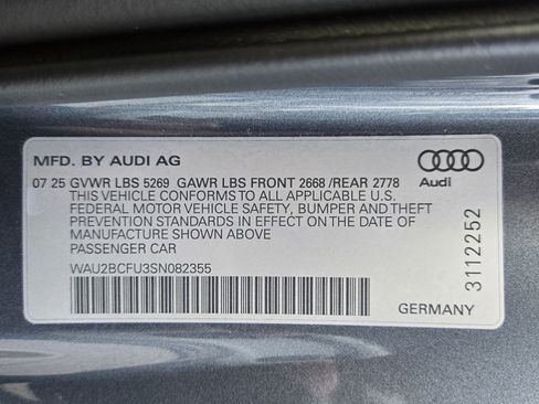 Used 2025 Audi A5 2.0T Premium Plus Sedan image 35