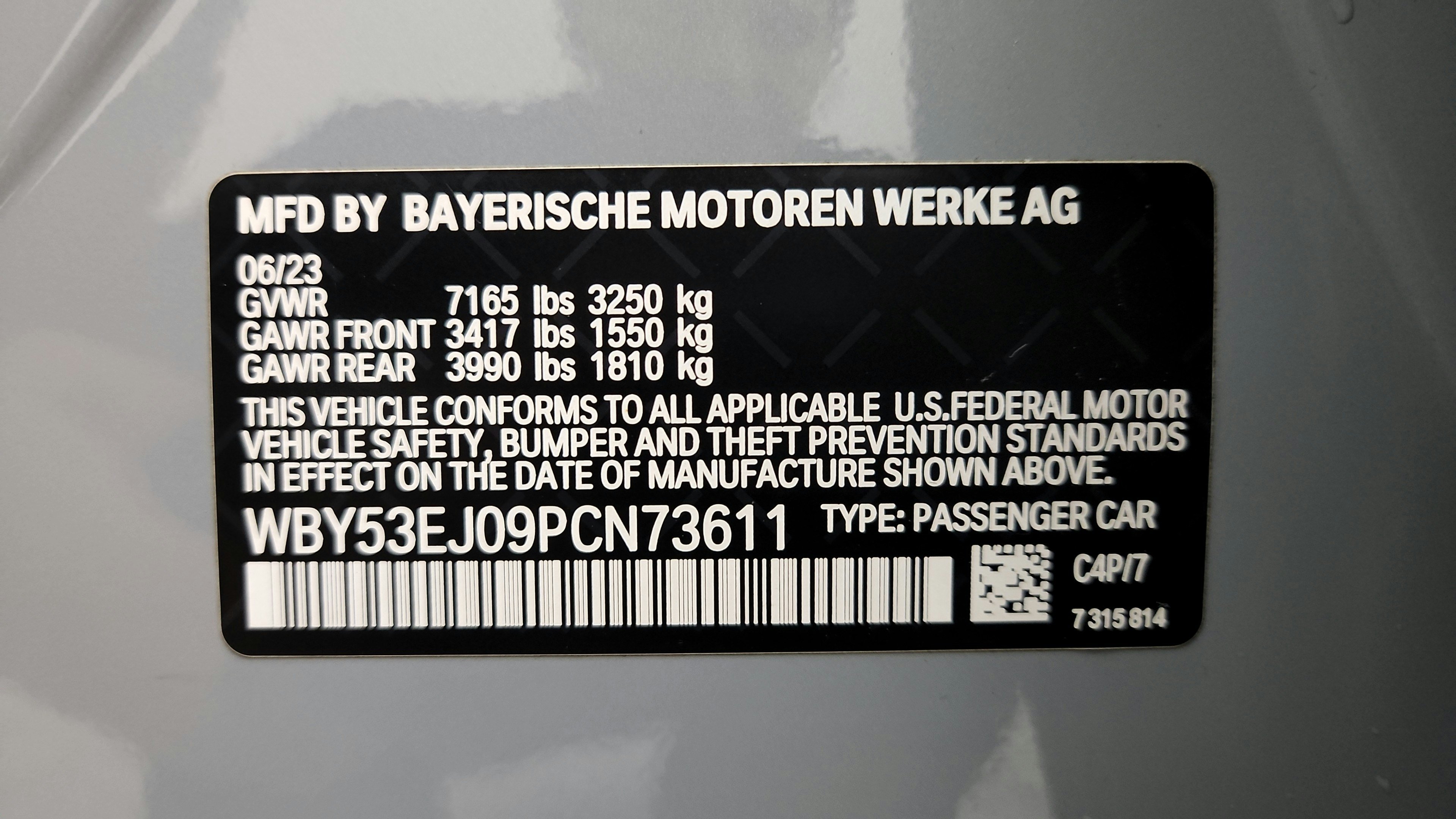 Used 2023 BMW i7 xDrive60 w/ Parking Assistance Package AWD/4WD image 20