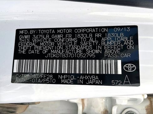 Used 2013 Toyota Prius C Two image 28