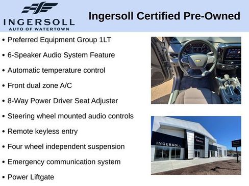 Used 2023 Chevrolet Traverse LT w/ LPO, Floor Liner Package AWD/4WD image 10