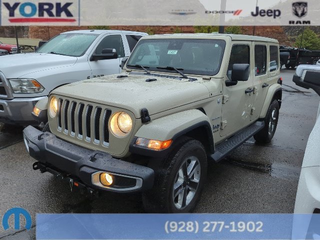 Used 2022 Jeep Wrangler Unlimited Sahara w/ Cold Weather Group AWD/4WD image 1