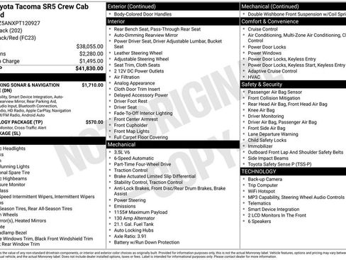 Certified 2023 Toyota Tacoma SR5 AWD/4WD image 29