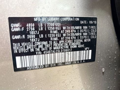 Used 2020 Subaru Outback Limited AWD/4WD image 31