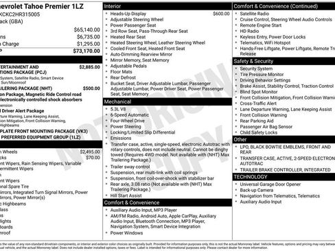 Used 2017 Chevrolet Tahoe Premier image 19