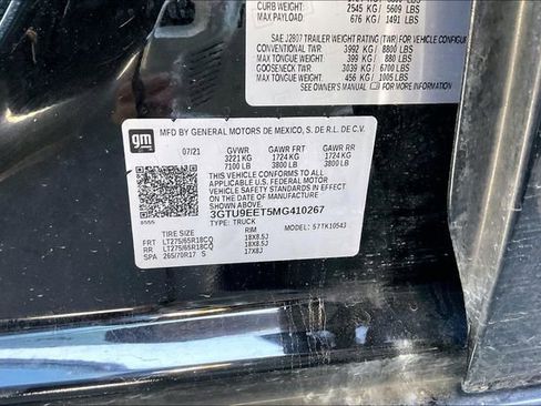 Used 2021 GMC Sierra 1500 AT4 AWD/4WD image 3