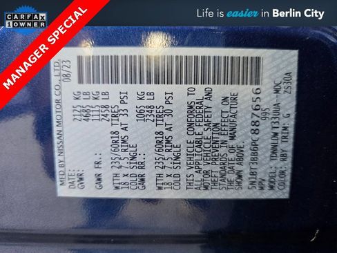 Used 2023 Nissan Rogue SV image 25