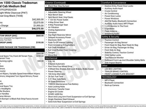 Used 2023 RAM 1500 Tradesman w/ Trailer Tow Group image 13