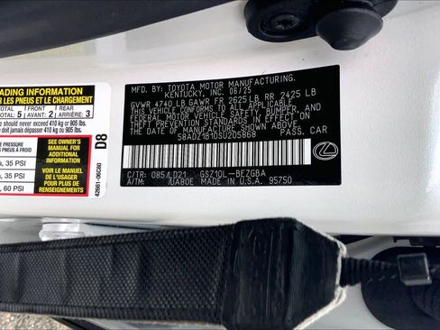 Certified 2025 Lexus ES 350 w/ Premium Package image 37