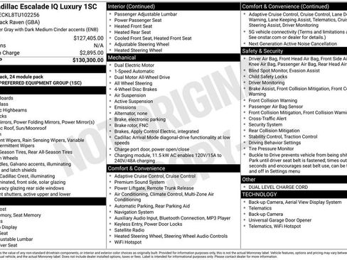 New 2026 Cadillac Escalade IQ Luxury 1 AWD/4WD image 4