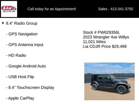 Used 2023 Jeep Wrangler Unlimited w/ Sun & Screen Package AWD/4WD image 21