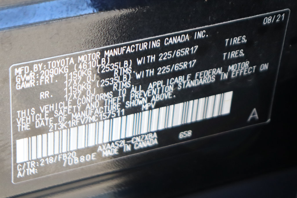 Used 2021 Toyota RAV4 LE FWD image 45
