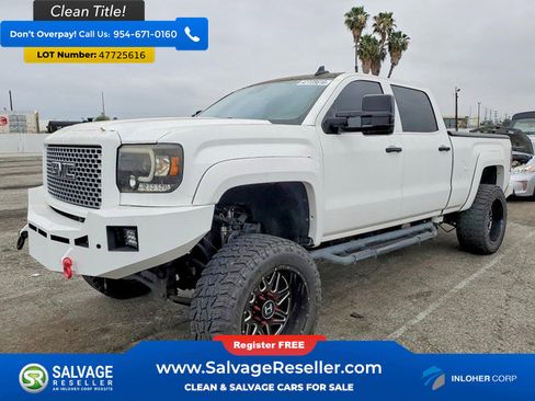 Used 2015 GMC Sierra 3500 Denali w/ Duramax Plus Package image 1