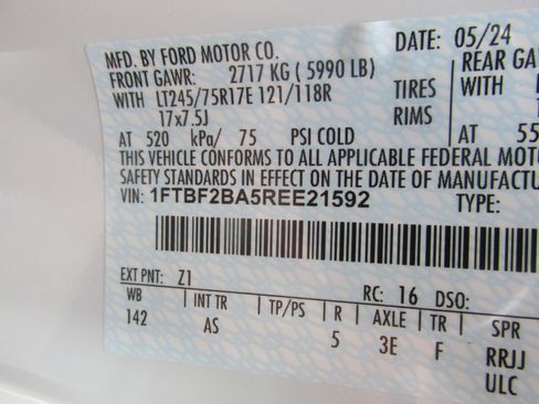 New 2024 Ford F250 XL w/ Snow Plow Prep Package image 40