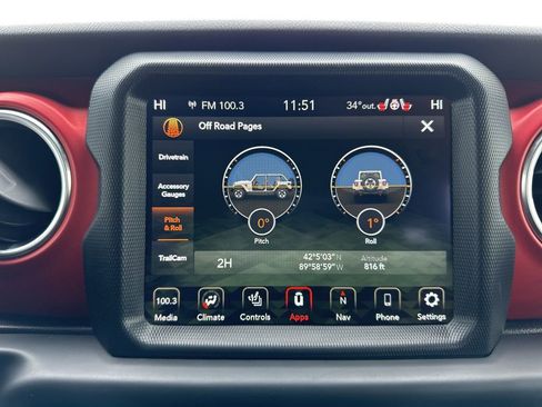 Used 2021 Jeep Wrangler Unlimited Rubicon w/ Uconnect 4C Nav & Sound Group image 41