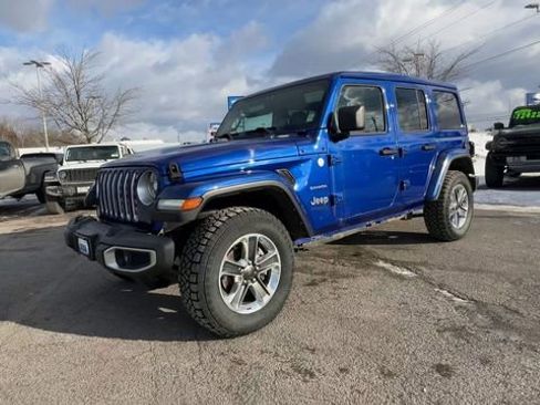 Used 2020 Jeep Wrangler Unlimited Sahara AWD/4WD image 4