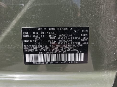 Certified 2026 Subaru Crosstrek 2.5i Premium AWD/4WD image 40