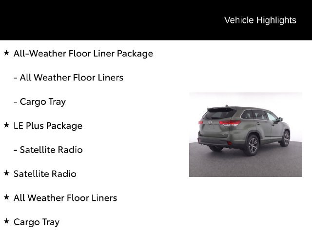 Certified 2018 Toyota Highlander Plus AWD/4WD image 7