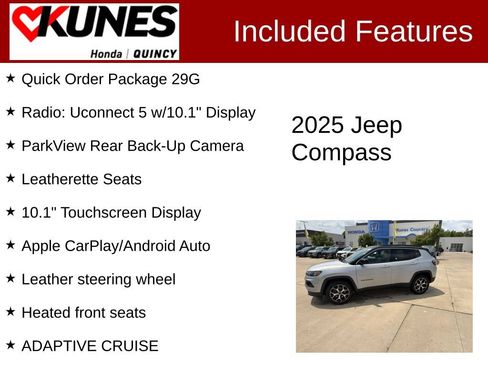 Used 2025 Jeep Compass Limited AWD/4WD image 2