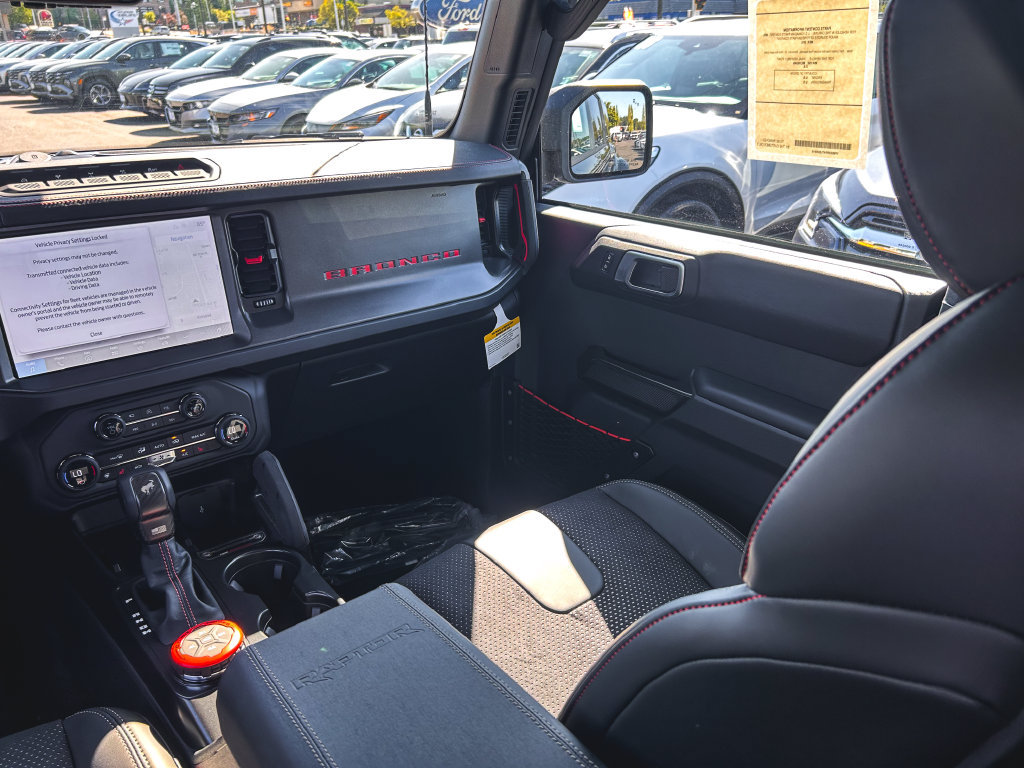 New 2026 Ford Bronco Raptor w/ Interior Carbon Fiber Pack AWD/4WD image 21