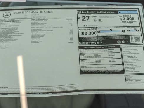 Used 2026 Mercedes-Benz E 350 4MATIC Sedan image 36