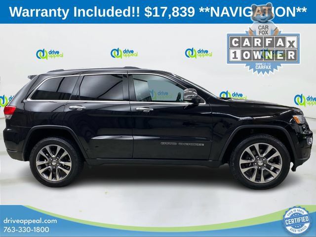 Used 2018 Jeep Grand Cherokee Limited AWD/4WD image 4