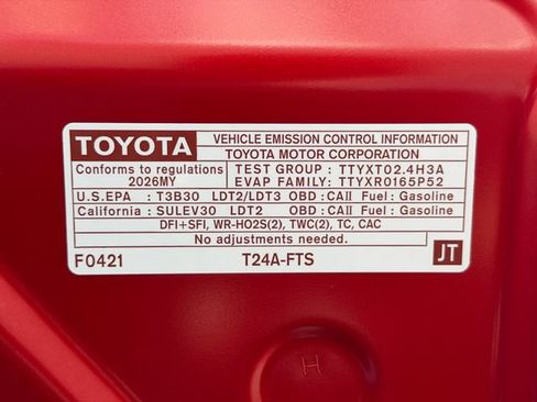 Used 2026 Toyota Tacoma SR RWD image 23