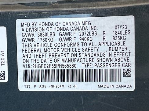 Used 2023 Honda Civic Sport image 23