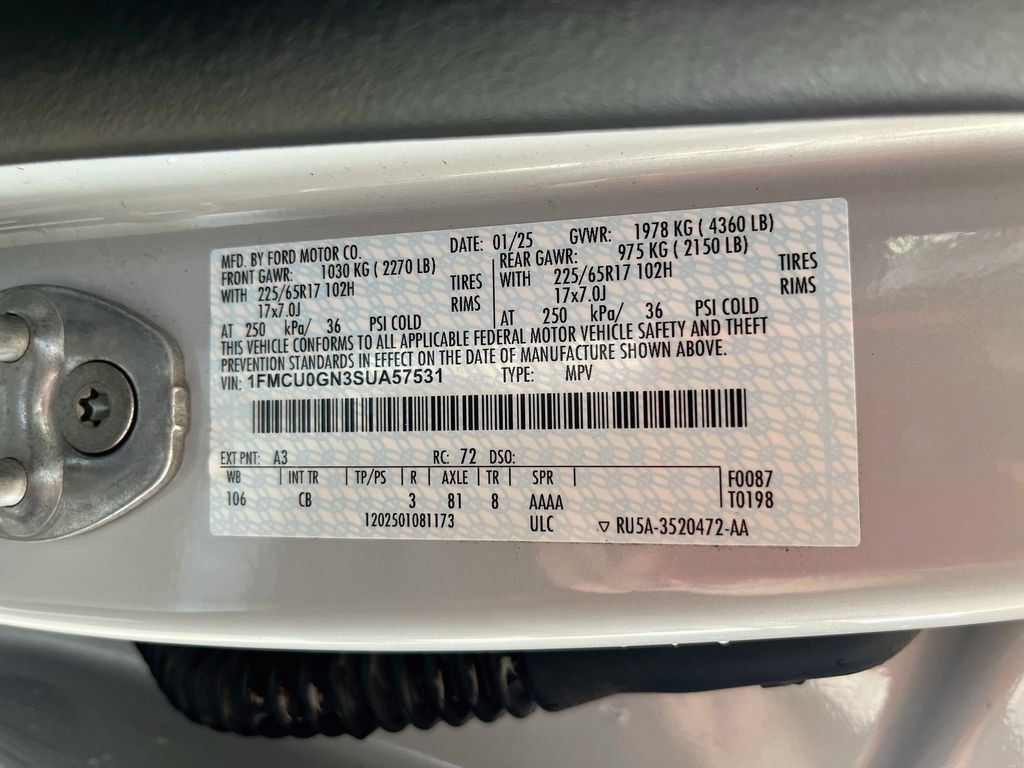 Used 2025 Ford Escape Active FWD image 33