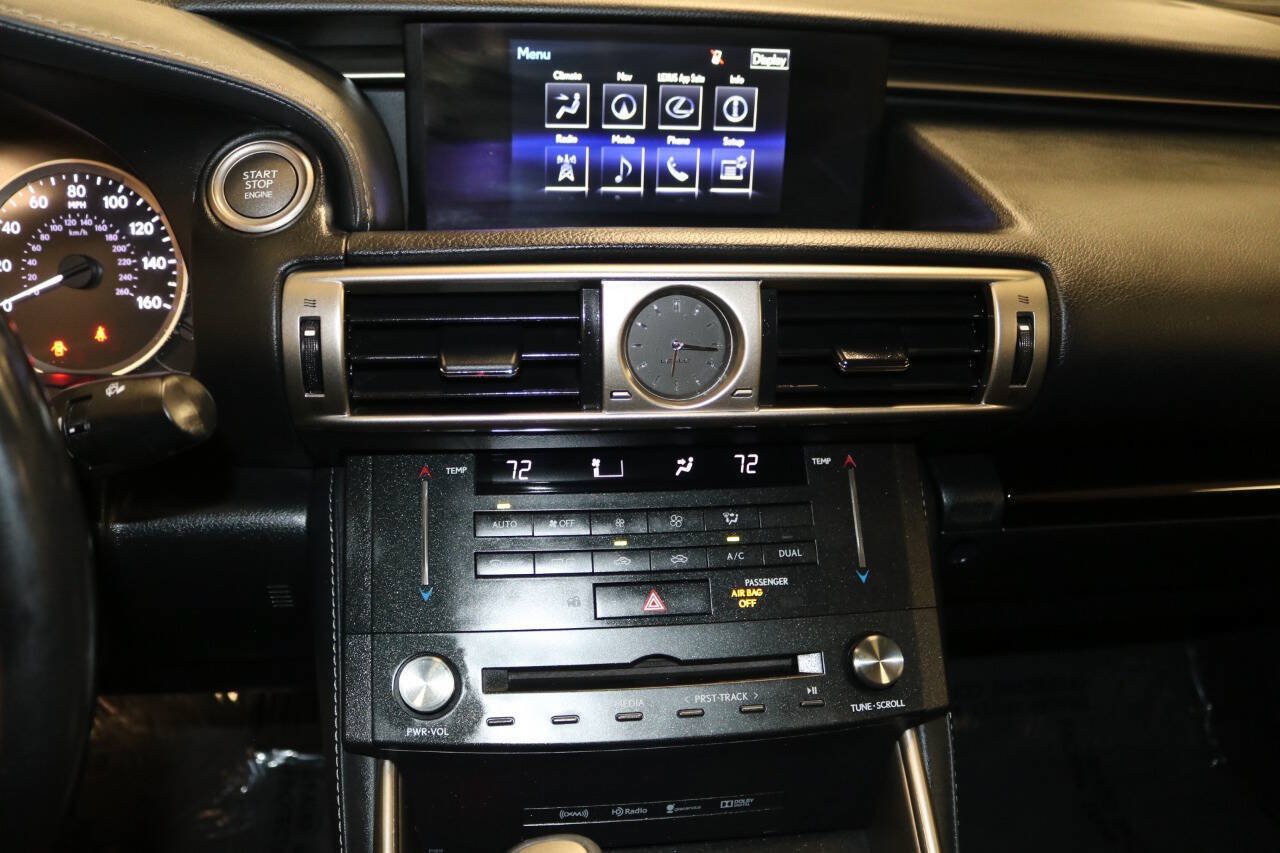 Used 2016 Lexus IS 200t w/ Navigation System Package RWD image 25