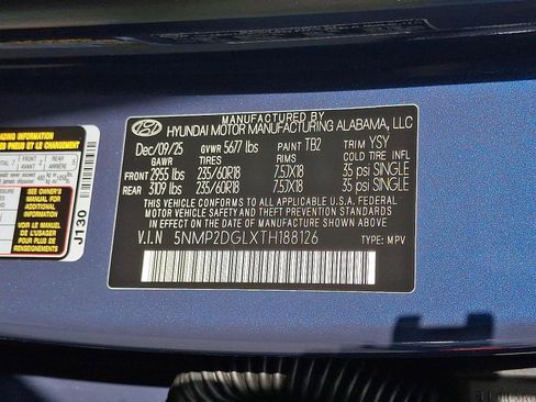 New 2026 Hyundai Santa Fe SEL image 17