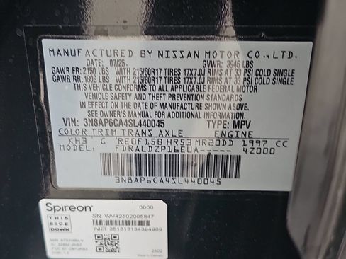Used 2025 Nissan Kicks SV FWD image 11