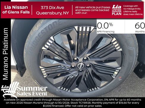 New 2026 Nissan Murano Platinum w/ Cargo Package AWD/4WD image 9