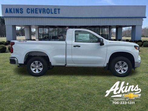New 2025 Chevrolet Silverado 1500 W/T w/ WT Safety Package AWD/4WD image 4